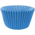 Forminha Sanfonada para Cupcake Azul Claro